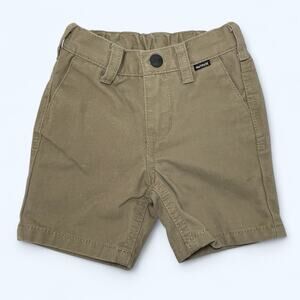 Hurley Toddler Khaki Shorts size 18 months